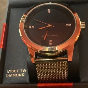 Men’s diamond watch